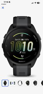 Garmin Forerunner 165, Sieraden, Tassen en Uiterlijk, Sporthorloges, Ophalen, Hoogte, Zwart, Zo goed als nieuw