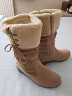 Bontlaarsjes., Beige, Lage of Enkellaarzen, Ophalen of Verzenden, Zo goed als nieuw