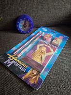 Hannah Montana ( Miley Cirus) wekker en pennenset  paars, Ophalen of Verzenden, Nieuw