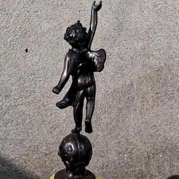 Cupido /Engel brons /spelter/. metaal beschikbaar voor biedingen