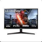 LG UltraGear 27GN800P-B – 27 inch QHD IPS 144Hz 1440P, Computers en Software, Monitoren, IPS, 101 t/m 150 Hz, Full HD, Zo goed als nieuw