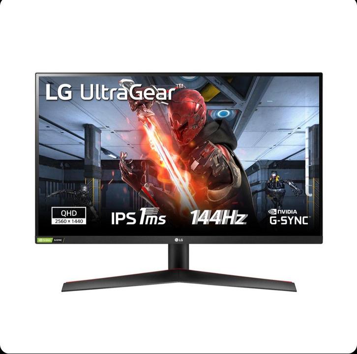 LG UltraGear 27GN800P-B – 27 inch QHD IPS 144Hz 1440P, Computers en Software, Monitoren, Zo goed als nieuw, 101 t/m 150 Hz, DisplayPort