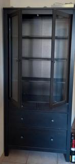 Nette Hemnes vitrinekasten., Ophalen, Gebruikt, 25 tot 50 cm, Minder dan 100 cm