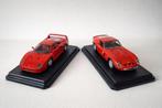 2 Bburago Ferrari modellen: F40 (1987) & 250 GTO (1962), Ophalen of Verzenden, Gebruikt, Auto, Bburago