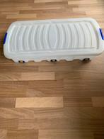 Opbergbox met wieltjes voor onder bed, Doe-het-zelf en Verbouw, Kratten en Dozen, Ophalen, Zo goed als nieuw