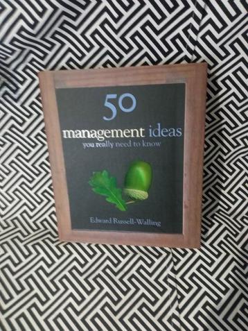 50 Management Ideas - Edward Russell-Walling Nieuw  beschikbaar voor biedingen
