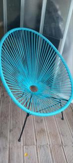 Turquoise Buitenstoel - Prima Staat!, Ophalen