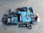 Makita DHR243 sds boorhamer boormachine combihamer 18 V accu, Gebruikt, Ophalen of Verzenden, Variabele snelheid, Boormachine