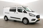 Ford Transit Custom 340 2.0 TDCI L2H1 | DC | Automaat | Airc, Auto's, Euro 6, 4 cilinders, Wit, Origineel Nederlands
