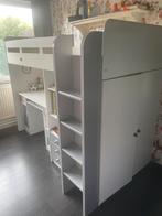 Hoogslaper met bureau en kast, Ophalen, Gebruikt, Hoogslaper