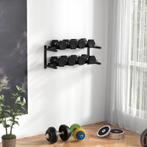 Nieuw. Dumbellrek, halterrek, staal, 98x40x35 cm, zwart, Nieuw, Ophalen of Verzenden, Metaal