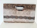 Clutch groot model slangenprint. Nooit gebruikt., Ophalen of Verzenden, Nieuw