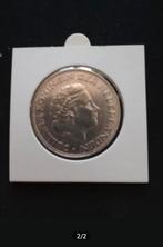 Zilveren 2 1/2 Gulden 1959 Juliana, Koningin Juliana, Zilver, Ophalen of Verzenden, Losse munt