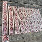 74 antieke randtegels 14.7x7,4 cm plus hoekjes, Ophalen