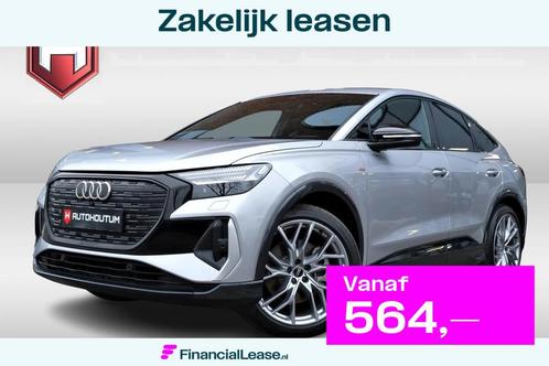 Audi Q4 e-tron Sportback 40 S Edition 77 kWh ACC, Achteruitr, Auto's, Audi, Bedrijf, Lease, Financial lease, Q4 e-tron, ABS, Achteruitrijcamera