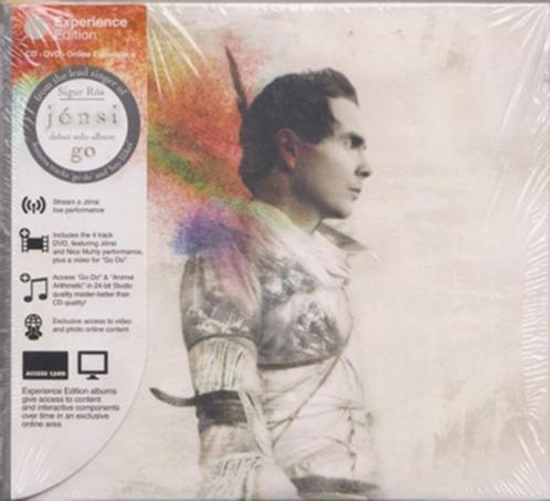 JONSI CD + DVD GO EXPERIENCE EDITION sigur ros, Cd's en Dvd's, Cd's | Pop, Gebruikt, 1980 tot 2000, Verzenden