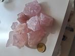 rozenkwartsbrokken, Verzamelen, Mineralen en Fossielen, Ophalen of Verzenden, Mineraal