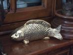 Decoratieve goudkleurige vis. 20 cm breed en 9 cm hoog., Ophalen of Verzenden