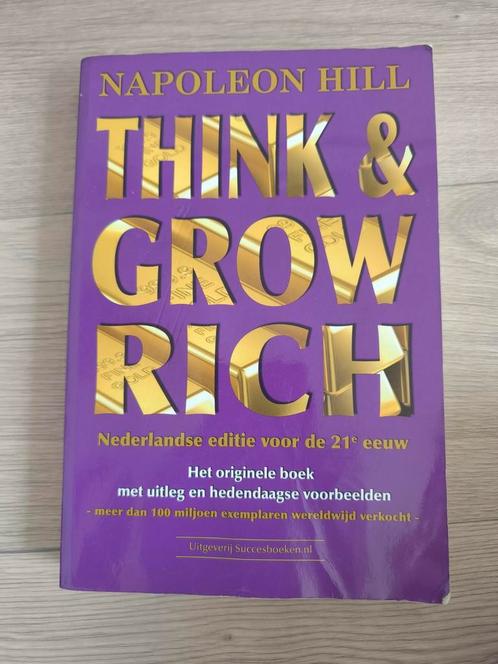 Napoleon Hill - Think & Grow Rich, Boeken, Politiek en Maatschappij, Zo goed als nieuw, Maatschappij en Samenleving, Nederland