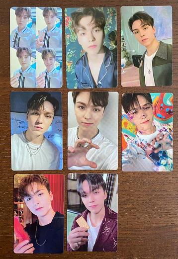 Seventeen Vernon photocards kpop