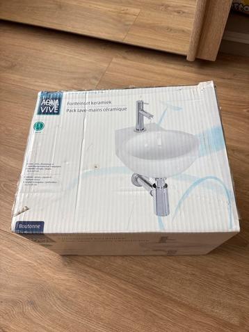 AquaVive fonteintje keramiek “Boutonne” – compleet beschikbaar voor biedingen