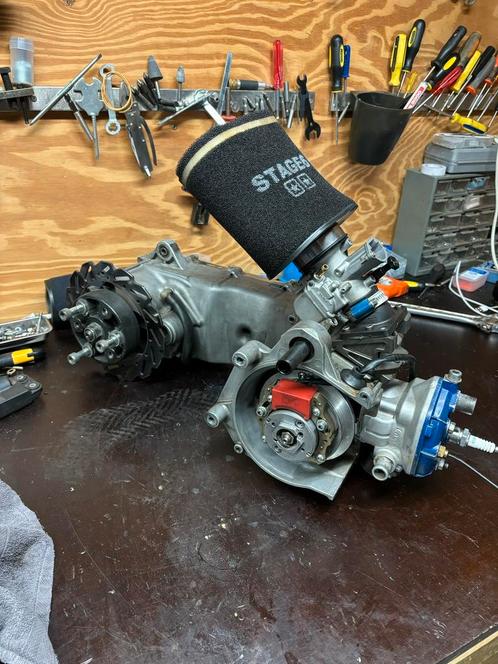Minarelli horizontaal sprint blok 25pk, Motoren, Tuning en Styling, Ophalen of Verzenden