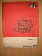 Onderdelenboek Stroopers MF50, Gelezen, Ophalen of Verzenden, Tractor en Landbouw