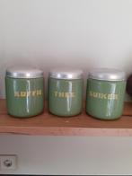 Vintage Voorraadblikken Koffie, Thee, Suiker, Antiek en Kunst, Ophalen of Verzenden