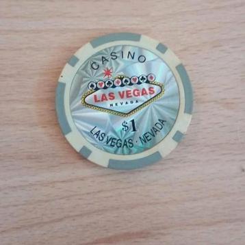 Las Vegas Casino Chip - $1 - Nevada beschikbaar voor biedingen