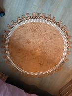 Rond Vloerkleed Hana van Kwantum, 100 tot 150 cm, Bruin, Rond, Ophalen of Verzenden