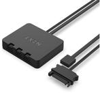 NZXT F120 RGB DUAL Zwart - 10 Fans + RGB Hubs (Nieuw), Ophalen, Zo goed als nieuw