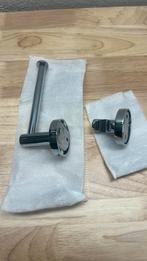 Wc rol hiuder en handdoek haakje ideal chrome, Ophalen of Verzenden, Zo goed als nieuw, Handdoek