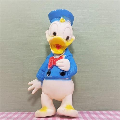 Vintage Donald Duck figuur Disney piepfiguur 20 cm oud, Verzamelen, Disney, Gebruikt, Donald Duck, Ophalen of Verzenden