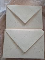 60 nieuwe enveloppen, deels gemaakt van tulpenbollen., Ophalen of Verzenden, Envelop