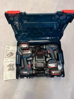 2 x Bosch schroef-boormachine + 4 batterijen nieuw!, Ophalen of Verzenden, Nieuw, Boor- en Schroefmachine