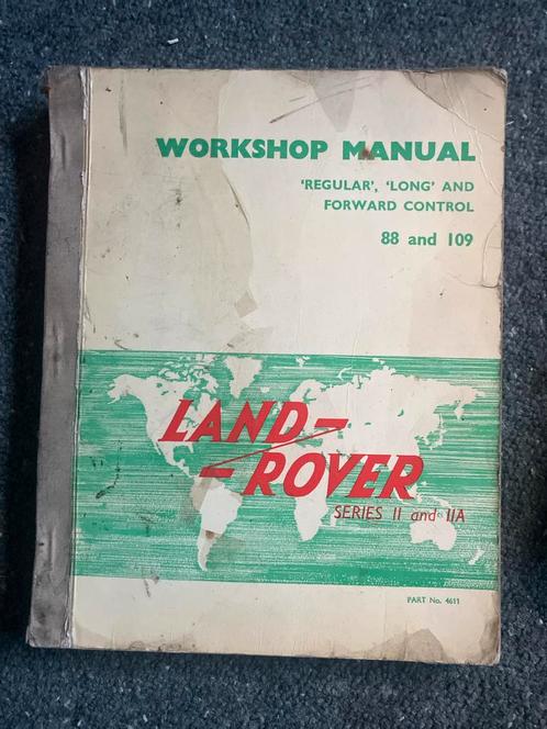 Land Rover Series II & IIA Werkplaatshandleiding, Boeken, Auto's | Boeken, Gelezen, Overige merken, Ophalen of Verzenden