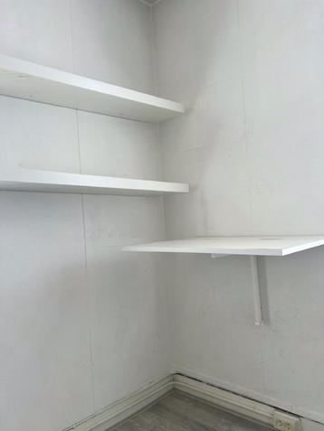2 wandplanken + 1 wand inklapbare tafel IKEA