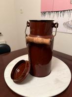 Vintage Emaille Melkbus - Brocante Decoratie, Antiek en Kunst, Antiek | Emaille, Ophalen of Verzenden