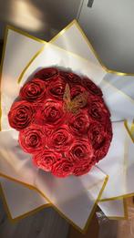 20 Saten Rozen Boeket, Ophalen of Verzenden