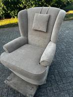 Heren stoel beige, Huis en Inrichting, Fauteuils, Ophalen, Zo goed als nieuw, 75 tot 100 cm, 50 tot 75 cm
