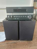 Kenwood M-817DAB Microsysteem met Speakers, Ophalen of Verzenden, Zo goed als nieuw, Cd-speler, Microset