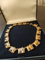 Olifantjes hals ketting van Swarovski +/-  45, Ophalen of Verzenden, Zo goed als nieuw, Overige materialen