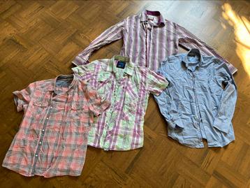 Set van 4 overhemden, XL oa Esprit en WAM Denim beschikbaar voor biedingen