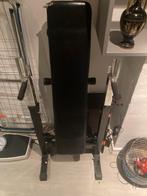 Bankdruk met dipstation, Sport en Fitness, Fitnessapparatuur, Ophalen of Verzenden, Gebruikt, Metaal, Krachtstation