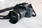 Canon Eos 750D DSLR body + Lens 18-55mm f3/3.5-5.6 IS STM, Audio, Tv en Foto, Fotocamera's Digitaal, Canon, Ophalen