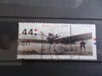 2009 - anthony fokker in zijn spin met tab (936b), Postzegels en Munten, Postzegels | Nederland, Verzenden, Gestempeld