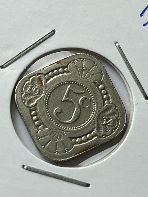 Vierkante stuiver 1934, Postzegels en Munten, Munten | Nederland, Losse munt, Overige waardes, Koningin Wilhelmina, Ophalen of Verzenden