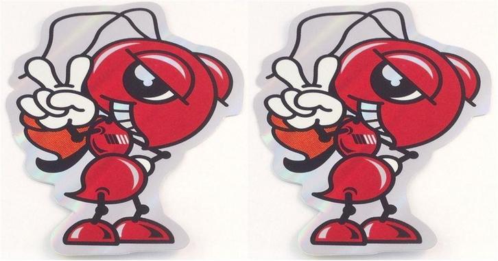 Marc Márquez metallic sticker set #4, Motoren, Accessoires | Stickers, Ophalen of Verzenden