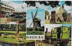 Q2572 gelopen oude ansichtkaart bergen noord holland, Verzamelen, Ansichtkaarten | Nederland, Ophalen of Verzenden, 1980 tot heden