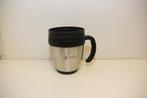 Thermosbeker/ Travel mug dubbelwandig. Breed model. Nieuw., Ophalen of Verzenden, Nieuw